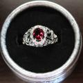 Bague neuve plaqué argent grandeur 8 15$