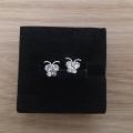 boucles d'oreilles plaqué argent 3$