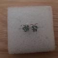 boucles d'oreilles plaqué argent 3$