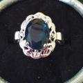 bagues plaqué argent gr: 7 10$