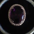 bagues plaqué argent gr: 7 10$