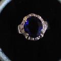 bagues plaqué argent gr: 7 10$