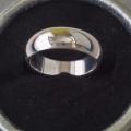 Bague neuve plaqué argent grandeur 8 10$