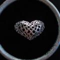 Bague plaqué argent grandeur 7 et demi 10$
