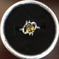 Bague plaqué argent grandeur 6 10$