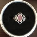 Bague plaqué argent grandeur 6 10$