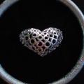 Bague neuve plaqué argent grandeur 8 10$