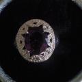 Bague neuve plaqué argent grandeur 8 10$