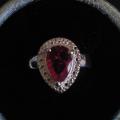 Bague neuve plaqué argent grandeur 8 10$