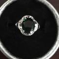 Bague plaqué argent grandeur 6 10$