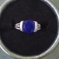 Bague neuve plaqué argent grandeur 8 10$