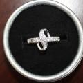 Bague neuve plaqué argent grandeur 8 15$