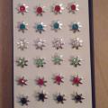Boucles d'oreille plaqué argent 3$ la paire