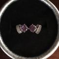 Boucles d'oreilles plaqué argent 5$