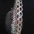 Bracelet plaqué argent 5$