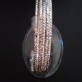 Bracelet plaqué argent 5$