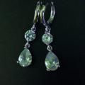 boucles d'oreilles plaqué argent 5$