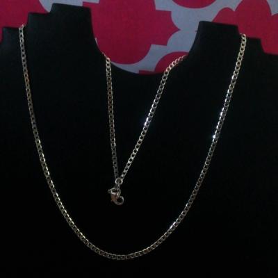 chaines neuves plaqué argent